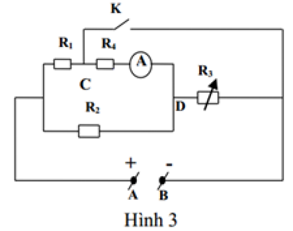 Mãi mãi là một bài tập thử thách về mạch điện với hình ảnh số 3, chứa đựng các phần tử điện như UAB, R1 và R