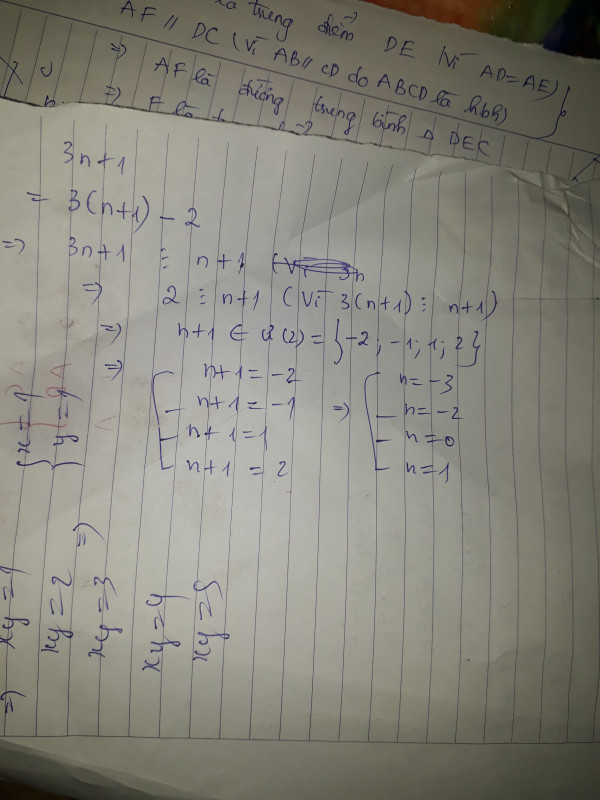 15 chia hết cho n 1