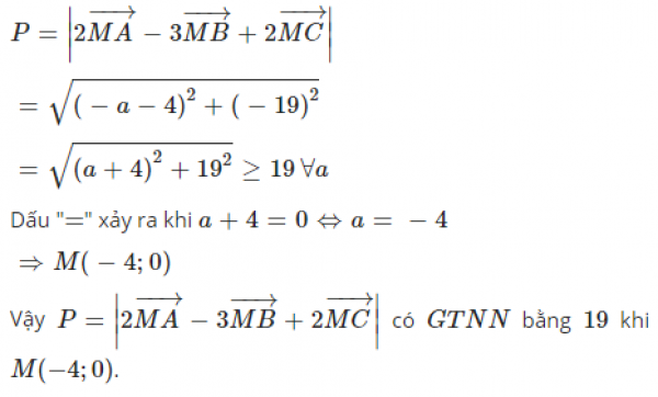 Trong Hệ Tọa độ Oxy Cho Ba điểm A(1; 0), B(0; 3), C(-3; -5). Tìm M ...