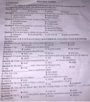 tôi muốn giải bài ktra tiếng anh