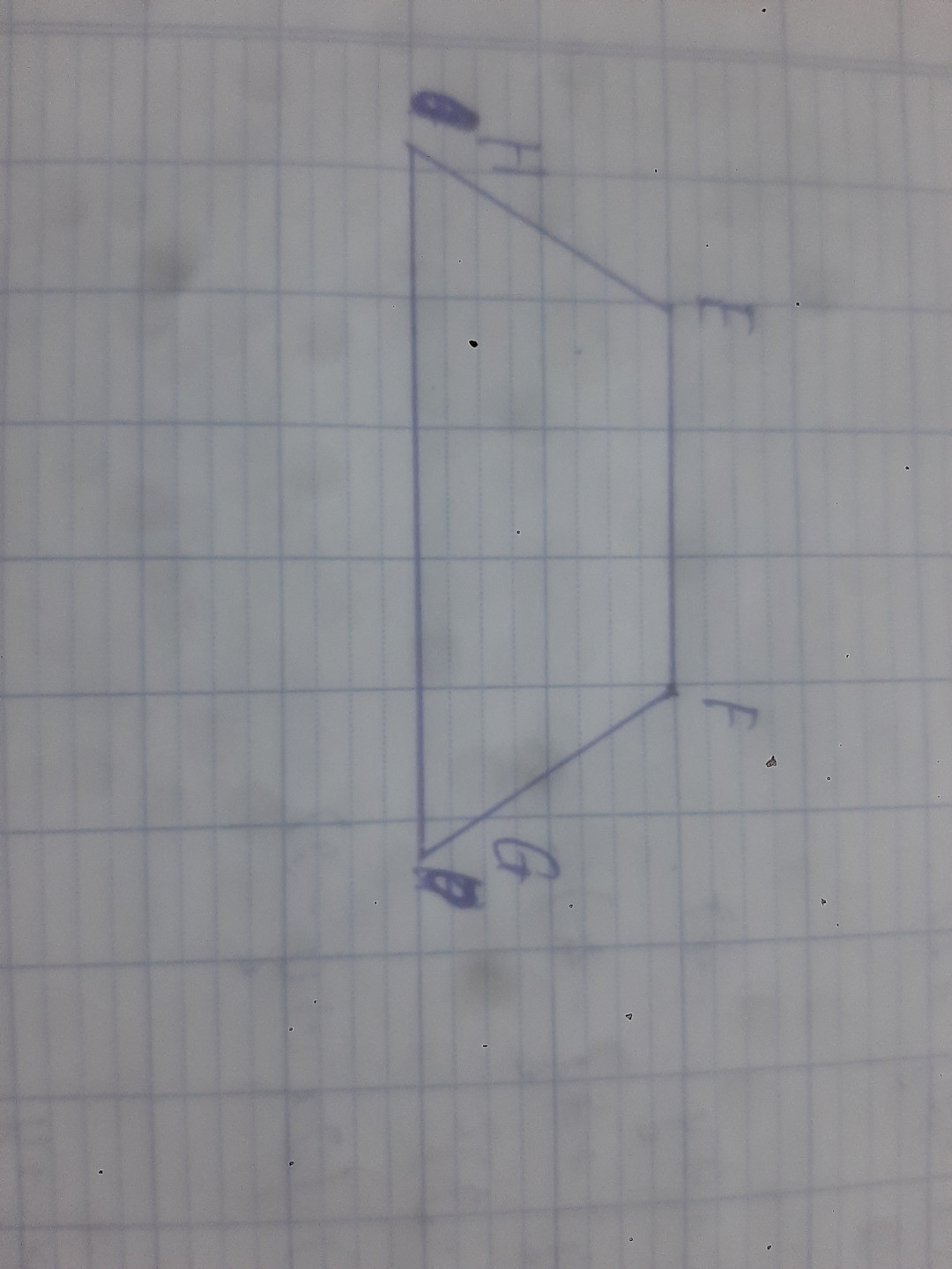 cho tứ giác EFGH như hình vẽ biết EF song song với HG chứng minh EH = FG