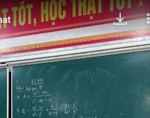 Rút gọn biểu thức 
a, A= 3x*2-6xy/x*2-4xy+4y*2
b, B= 3 x*2- xy/4x*2-y*2+y/2x+y-xy-x*2/4x*2-y
Giúp mình với ạ
Mình đang cần gấp