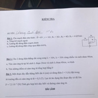 Câu 60: Một bình điện phân đựng dung dịch đồng sunfat (CuSO4) với anốt bằng đồng (Cu). Điện trở của bình điện phân là R = 10. Hiệu điện thế đặt vào hai cực là U = 20V. Xác định lượng đồng bám vào cực âm trong 16 phút 5 giây. Cho biết đối với đồng A = 64g/mol và n = 2; F = 96500C/mol.