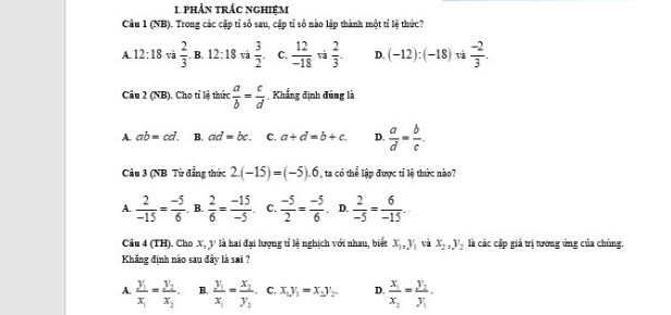 Biết y tỉ lệ thuận với x theo hệ số tỉ lệ k = 2. Khi x=-3 thì giá t
