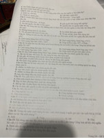Câu 8. Lĩnh vực nào sau đây là tiêm năng phát triển của chủ nghĩa tư bản hiện đại?
B. Văn hóa - giáo dục.
C. Chính trị, ngoại giao.
D. Khoa học - công nghệ.
Câu 9. Chính sách xâm lược và mở rộng thuộc địa của các nước tư bản nhăm mục đích đáp ứng
A. phát triển khoa học - kĩ thuật.
B. giải quyết tình trạng thât nghiệp.
C. thu hút nguồn vốn đầu tư bên ngoài.
D. nguyên liệu và nguôn nhân công.
Câu 10. Nội dung nào sau đây không phải là thách thức mà chủ nghĩa tư bản hiện đại đang phải đối mặt?
A. Khủng hoảng kinh tế, tài chính.
B. Sự chênh lệch giàu nghèo.
C. Tốc độ phát triển kinh tế toàn cầu.
D. Tệ nạn xã hội, phân biệt chủng tộc.
Câu 11. Thắng lợi nào sau đây dẫn đến sự ra đời của Nhà nước xã hội chủ nghĩa đầu tiên trên thế giới?
A. Cách mạng tháng Hai (1917) ở Nga.
B. Cách mạng tháng Mười Nga (1917).
C. Cách mạng Nga năm 1905 - 1907.
D. Công xã Pa-ri năm 1871 ở Pháp.
Câu 12. Sự kiện nào sau dây được xem là mở đường cho sự ra đời Liên bang Cộng hòa xã hội chủ nghĩa Xô viết?
A. Cách mạng tháng Hai năm 1917 ở Nga.
B. Cách mạng tháng Mười Nga năm 1917.
C. Cách mạng Nga năm 1905 - 1907.
D. Chiến tranh thế giới thứ nhất (1914).
Câu 13. Sau Cách mạng tháng Mười Nga, nhiệm vụ hàng đầu của chính quyền Xô viết là
A. đập tan bộ máy nhà nước cũ, xây dựng bộ máy nhà nước mới.
B. hàn găn vêt thương chiên tranh, khôi phục và phát triên kinh tê.
C. khôi phục và phát triển kinh tế, chông lại thù trong giặc ngoài.
D. tiến hành công nghiệp hóa, hiện đại hóa tiến lên chủ nghĩa xã hội.
Câu 14. Đập tan bộ máy nhà nước cũ. xây dựng bộ máy nhà nước mới của những người lao động được xem là
A. nhiệm vụ chiến lược của chính quyền Xô viết.
B. mục tiêu trước mặt của chính quyền Xô viết.
C. nhiệm vụ hàng đầu của chính quyên Xô viết.
D. mục tiêu hàng đâu của chính quyên Xô viết.
Câu 15. Vào giữa thế kỉ XVIII, nền kinh tế công thương nghiệp ở nước Pháp như thế nào?
A. Phát triển mạnh theo hướng tư bán chủ nghĩa.
B. Duy trì theo phương thức canh tác phong kiến.
C. Rất lạc hậu và phụ thuộc thị trường bên ngoài.
D. Các tổ chức độc quyền ra đời chỉ phối nền kinh tế
Cau 16. Din dan the ki XVTi ngainh kini te nao dac biet phat trien o nude Anh?
A. Công nghiệp len, dạ
B. Công nghiệp khai khoáng.
C. Thủ công nghiệp.
V. Nông nghiệp.
Câu 17. Các cuộc cách mạng tu san từ giữa thẻ ki XVI dên dầu thế ki XX đều nhằm mục tiêu
A. mở đường cho chủ nghĩa tu bản phảt triên.
B. thiêt lập chê độ quân chủ chuyên chê
C. xây dụng chê độ xà hội chu nghĩa.
Đ. dụy trì phương thức sản xuât phong kiên
Câu 18. Trong các cuộc cách mạng tư sản, cuộc cách mạng ở quốc gia nào vào cuối thế kỉ XVIII được coi là "đại cách mạng"?
A. Anh.
B. Pháp.
C. Mĩ.
D.Đức.
Câu 19. Nội dung nào sau đây phản ánh ý nghĩa sự ra đời Liên bang Cộng hoa xã hội chủ nghĩa
Xô viết (12-1922) đối với thế giới ?
A. Đánh dấu sự sụp đồ hoàn toàn của dế quốc Nga.
B. Cô vũ các dân tộc bị áp bức đứng lên đầu tranh.
Trang 2/4 - Đề 2
