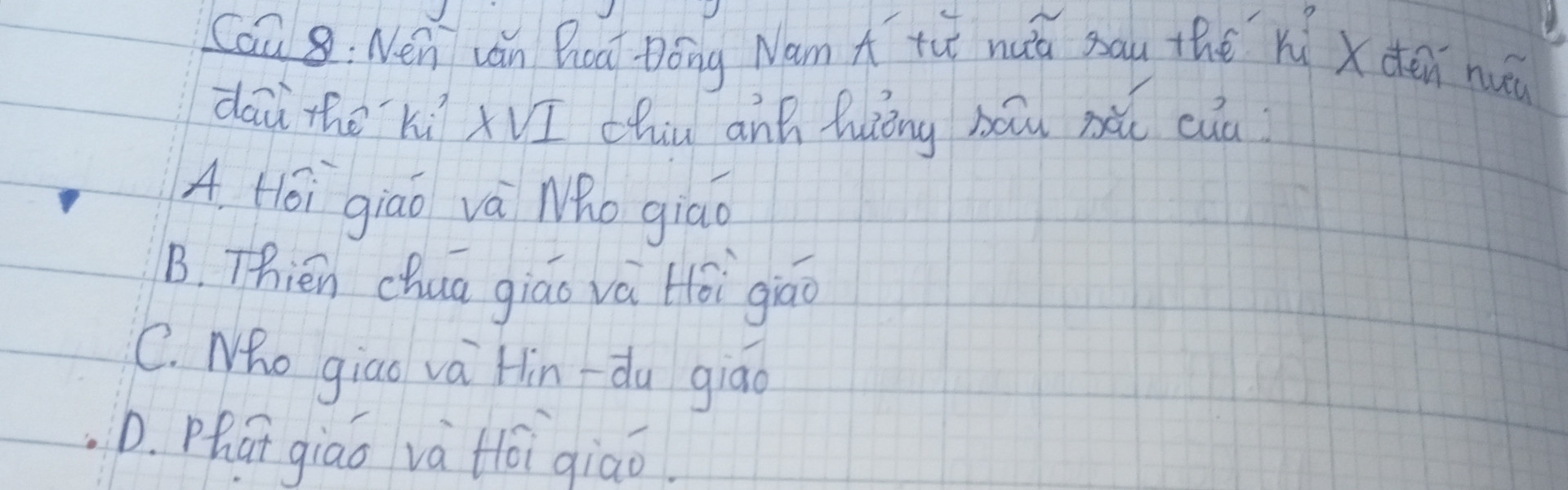 Câu hỏi: Nền văn hóa của các quốc gia Đông Nam Á chịu ảnh hưởng sâu sắc của văn hóa nào?