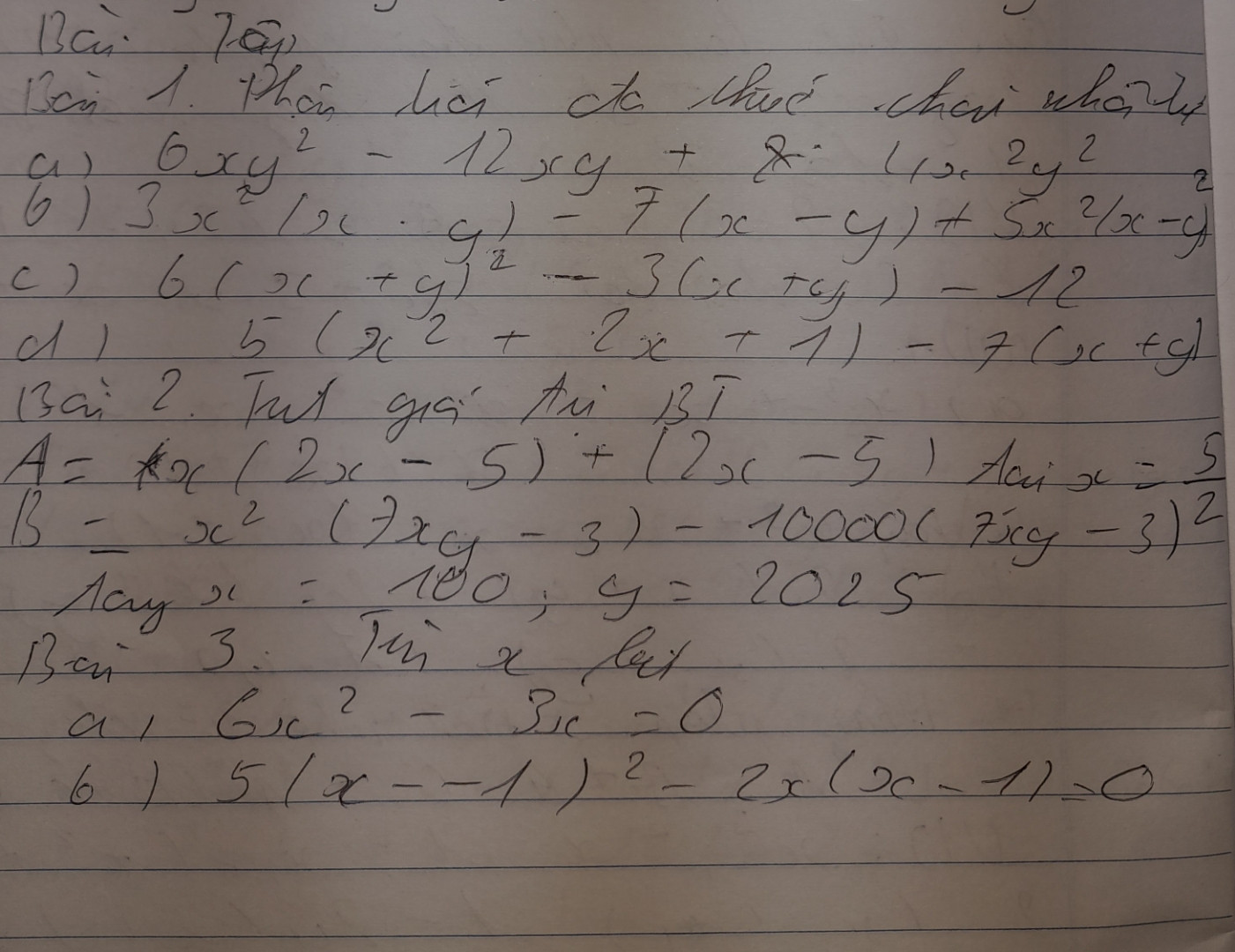 Bài toán phân tích đã thức thanh toán phân tử