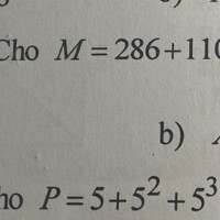 M= 286+110-44x(x thuộc N , x<9)tìm điều kiện của x để :
M chia hết 22
M không chia hết 22