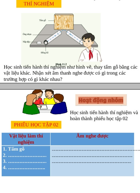 Trả lời câu Nhận xét… &amp; hoàn thành phiếu giúp mình nhé