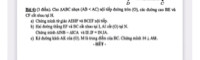mọi người giúp e câu C với ạ:<
Cho tam giác ABC nhọn, nội tiếp đường tròn (O), các đường cao BE và CF cắt nhau tại H
a/ Chứng minh tứ giác AEHF, BCEF nội tiếp
b/ 2 đường thẳng EF và BC cắt nhau tại I, AI cắt (O) tại N. Cminh tam giác INB đồng dạng tam giác ICA và IF.IE= IN. IA
c/ Kẻ đường kính AK của (O), M là trung điểm BC. Cminh IH vuông góc AM