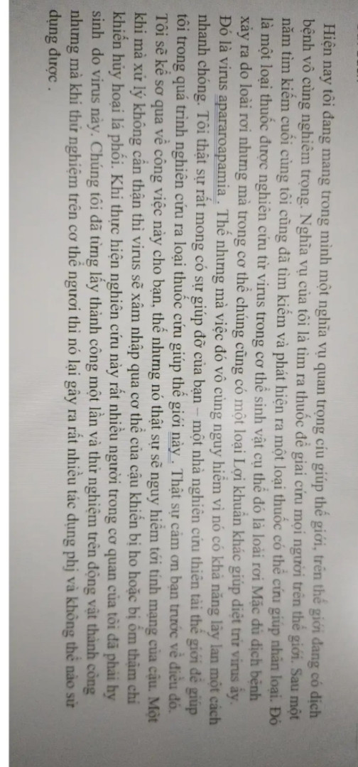 Tưởng tượng em là một siêu anh hùng mang sứ mệnh làm cho mọi con đường trên thế giới an toàn hơn với trẻ em . Hãy viết một bức thư cho ai đó để nói về sức mạnh siêu phàm giúp em hoàn thành sứ mệnh của mình