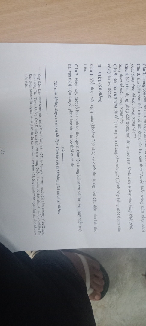Viết một đoạn văn bản nghị luận khoảng 300 chữ trình bày suy nghĩ của anh chị về lòng vị tha