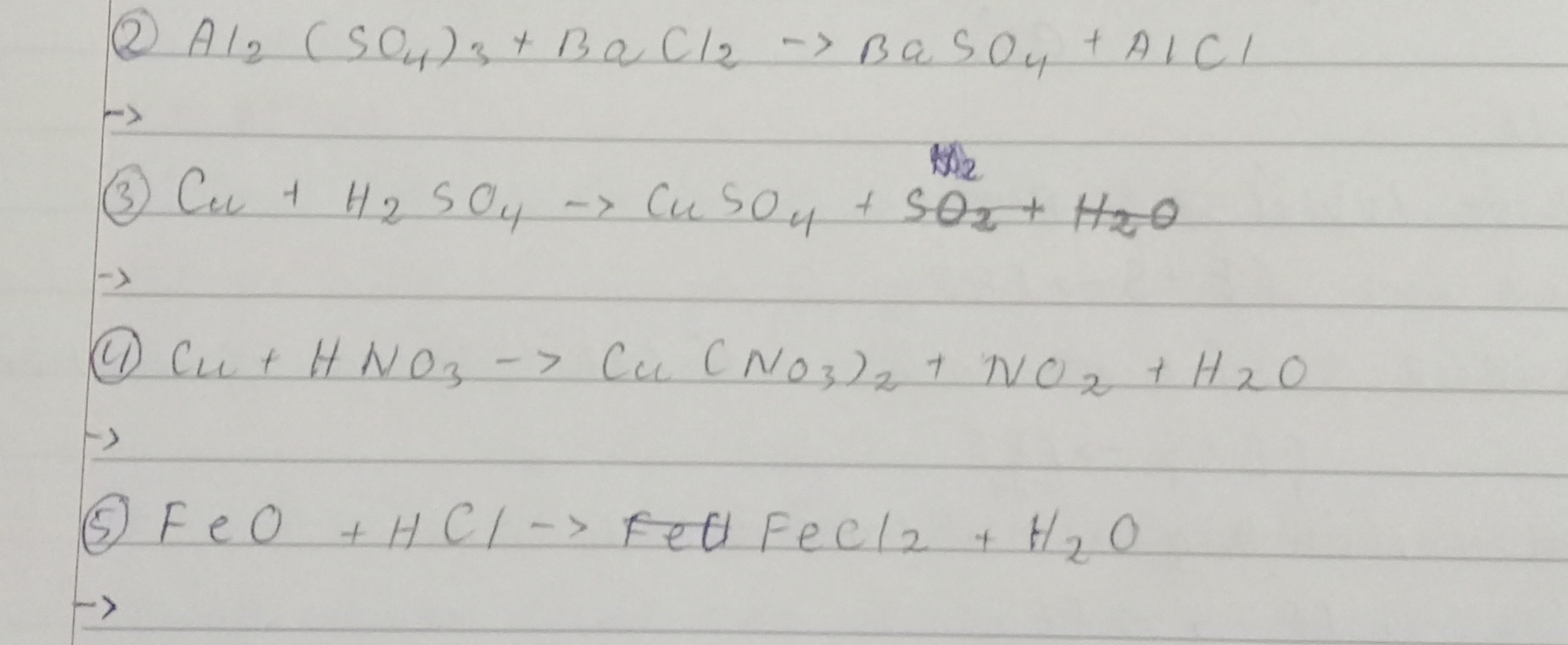 Al(SO4)3 +BACl2 ->BASO4+AlCLKhtn ạ