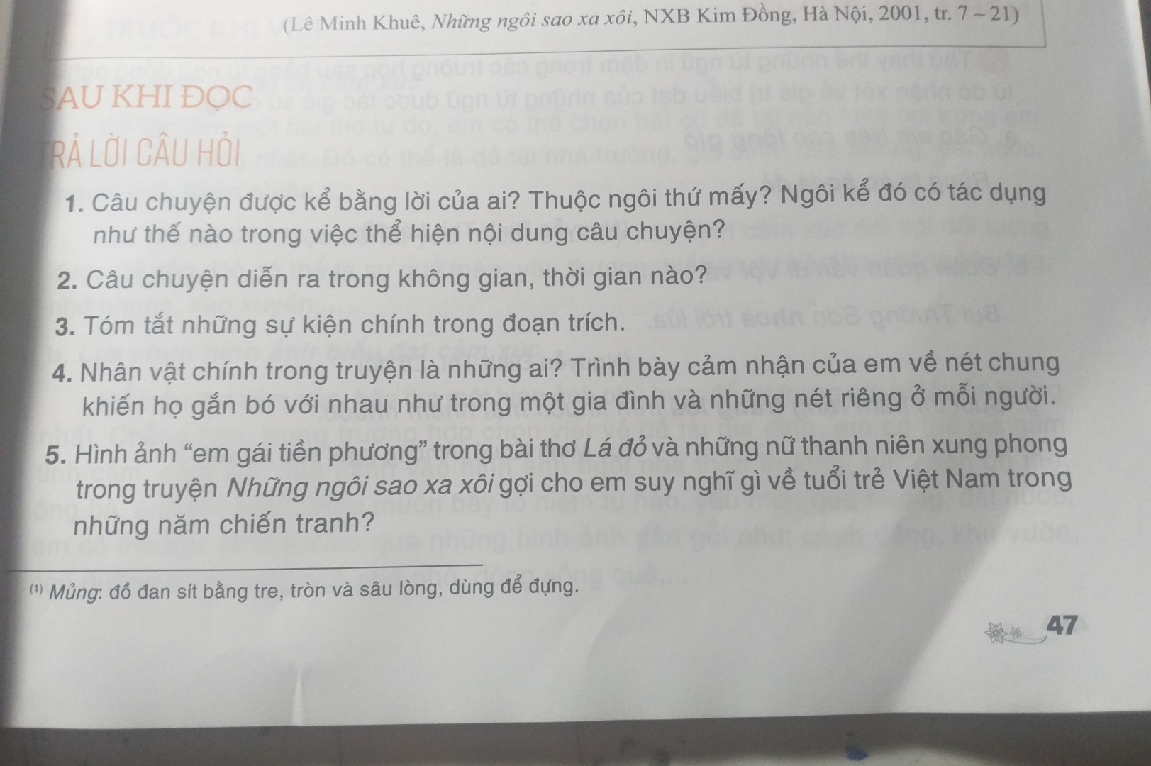 Câu chuyện đc kể bằng lời của ai? Thuộc ngôi thứ mấy ?ngôi kể đó có tác dụng như thế nào trobg việc thể hiện nội dung câu chuyện