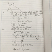 Cho tam giác ABC vuông ở A , AB = 6cm, AC = 8cm , BC = 10 cm có đường cao AH cắt cạnh BC tại H , đường phân giác BD của góc ABC cắt cạnh AC tại D 
a. Tính độ dài các đoạn thẳng AD và DC.
b. Tính AH = ?