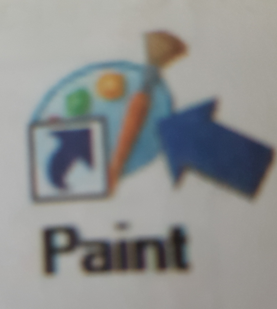 Biểu tượng nào là biểu tượng của phần mềm paint