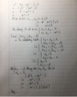 Cho phương trình: 
x^2 - 4x - m^2-3 = 0. Tìm m để phương trình có 2 nghiệm x1, x2 thoả mãn: 4x1 + 3x2 = 10.