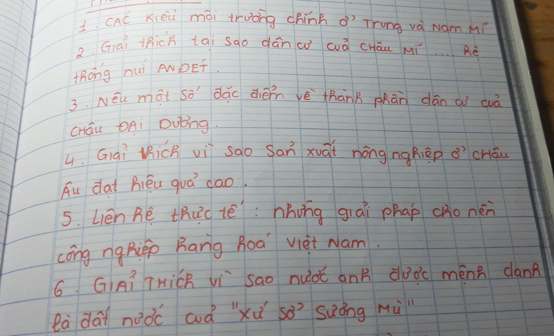 1.Biết được pháp luật và sự phát triển ngành nghề thủ công thời Lê Sơ
2. Hiểu được ý thức bảo vệ quyền dân tộc thời Lê Sơ
3. Hiểu được ý nghĩa Dựng bia tiến sĩ 
4.Hiểu được địa danh hành chính địa phương
 5.Giải thích được điểm tiến bộ của bộ luật Hồng Đức
Giải giúp mình với ạ mk đang cần gấp