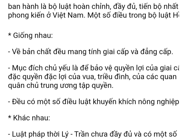 Trình bày nội dung của bộ luật Gia Long và so sánh bộ luật Gia Long với bộ luật...