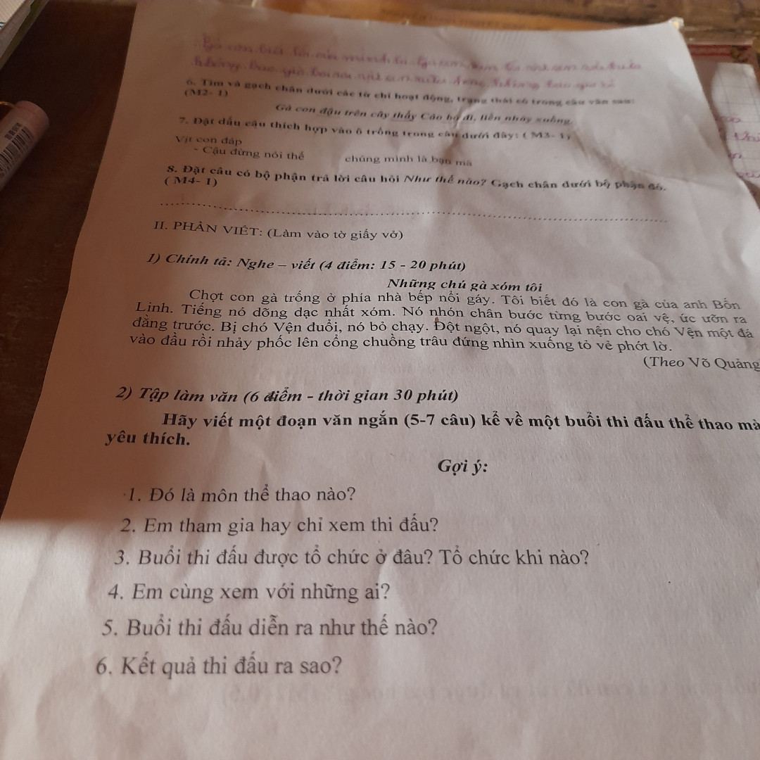 Đat câu bô phân tra loi câu hoi nhu thê nao? Ganh chân duoi bô phân đo