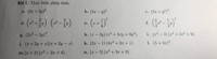 Thức hiện phép tính 
a. (2x + 3y)² 
b. (5x-y) ² 
c. (2x+y² )³ 
d. (x²+ 2 ⁄ 5 y).( x ²-2/5y)
e . (x+1 ⁄ 4)² 
f.( 2/3x ²– 1/2y)³ 
g. (3x ²–2y)³ 
h. (x– 3y)(x²+3xy+9y ²)
i.( x ² – 3)( x⁴ +3x² +9)