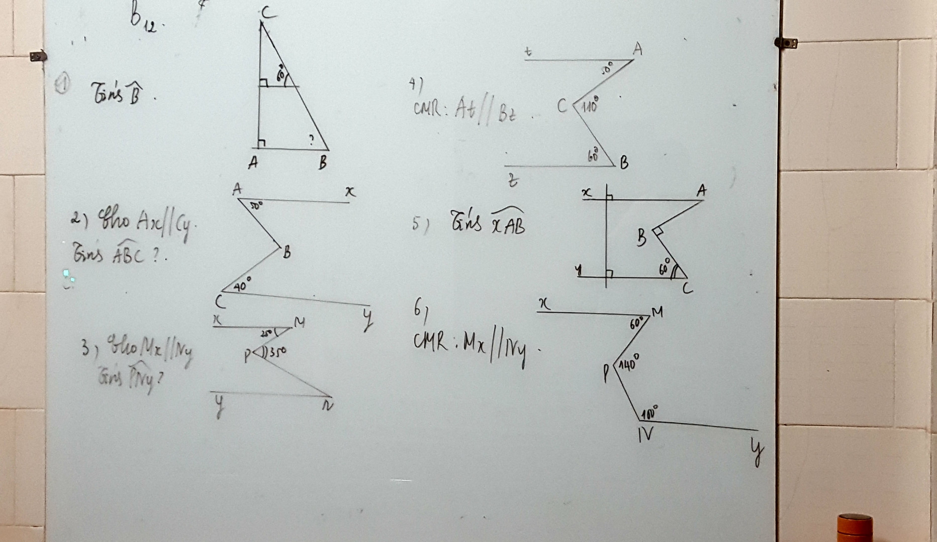 Giải em bài 1 và bài 5 với ạ, em gửi hình ở dưới