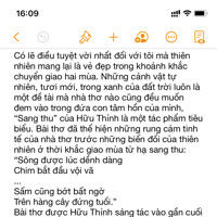 Viết đoạn văn ghi lại cảm xúc về bài thơ Sang Thu ( tự nghĩ).
Giúp em nhanh với ạ em xin cảm ơn!