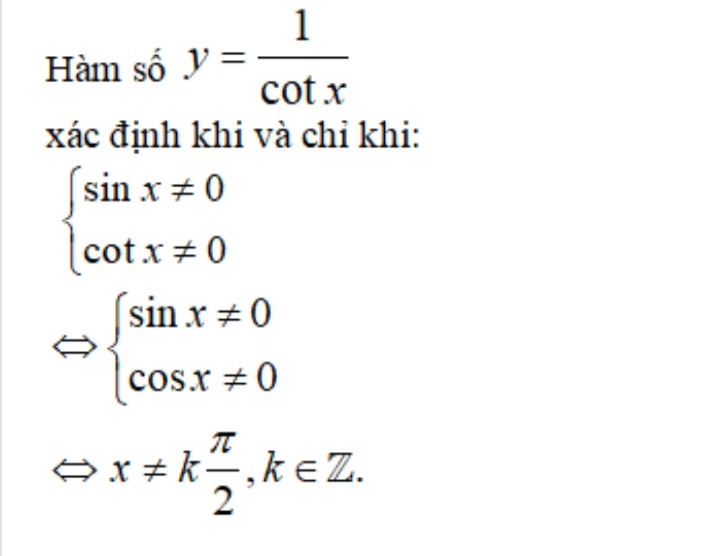 Y=1/cotx