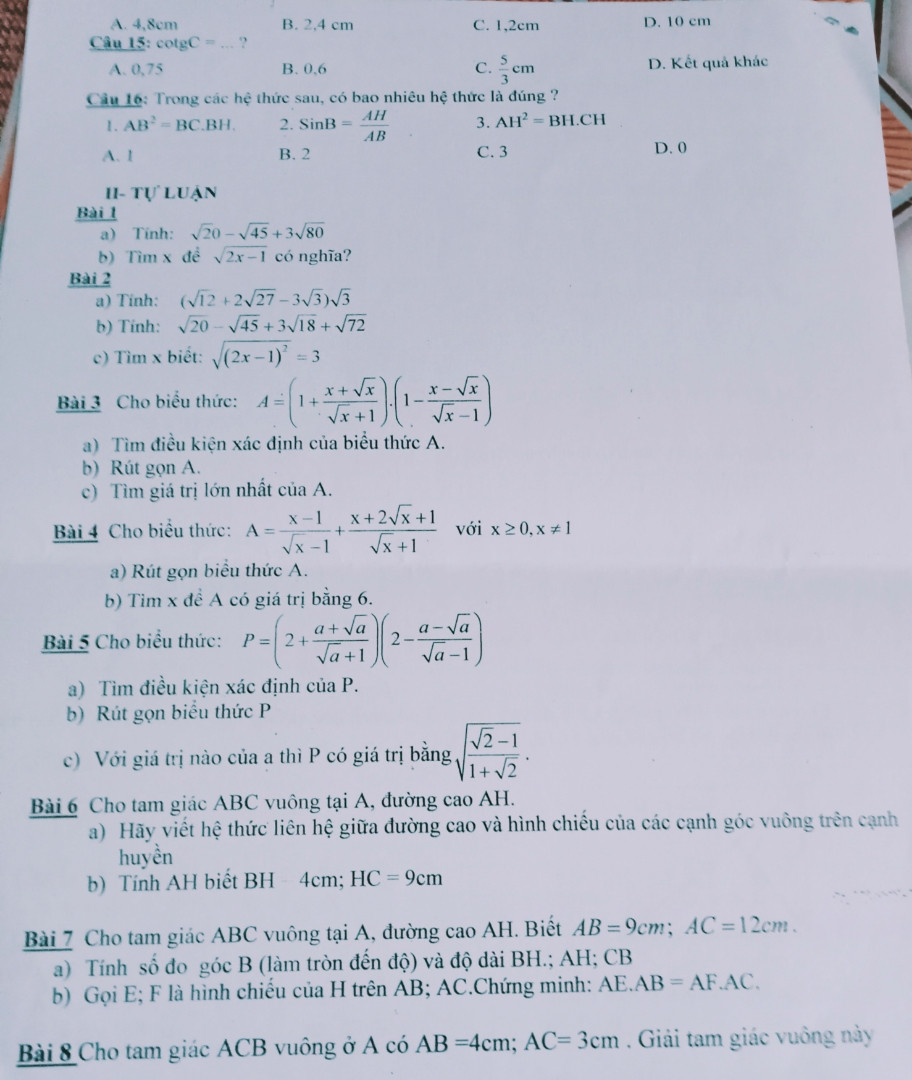 Các bạn giải giùm mình câu này với nha