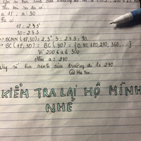 Một trường THCS tổ chức cho khoảng 200 đến 300 học sinh đi tham quan du lịch bằng ô tô. Tính số học sinh biết rằng nếu xếp 18 học sinh hay 30 học sinh lên một xe đều không dư một ai.