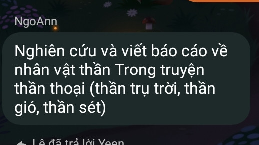 Viết báo cáo nghiên cứu 1 vấn đề văn học dân gian ca dao . 
Giúp em vs ạ em đg cần gấp