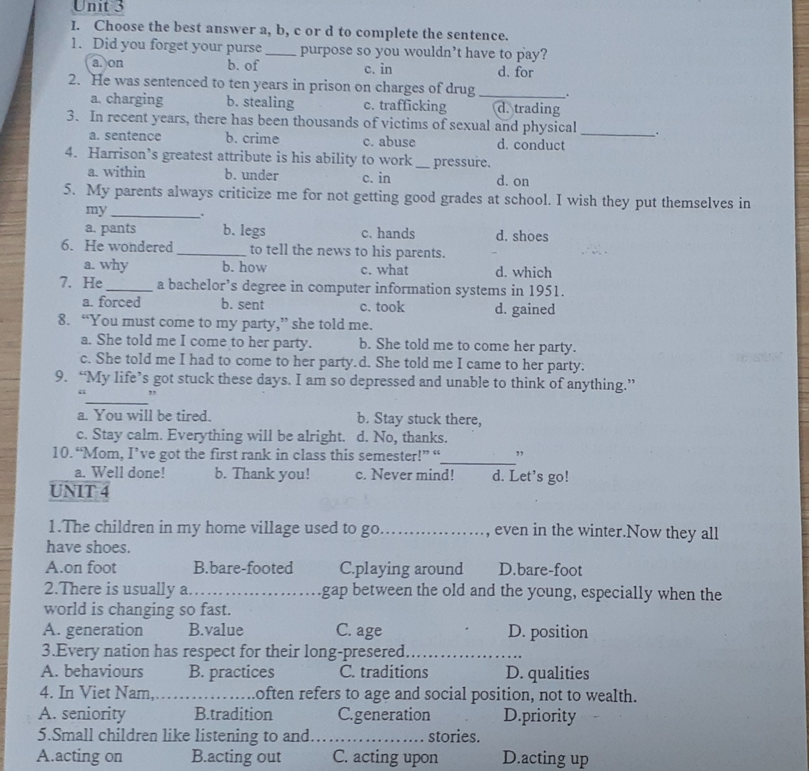 Giải họ tôi bài này với