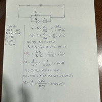 Cho mạch điện như hình vẽ. Trên các bóng đèn có ghi Đ1 (6 V - 3W),Đ2 (3 V - 1,5W), R=6Ω, suất điện động của nguồn E=3V,Điện trở trong r=0,5 Ω

1.Tính điện trở mạch ngoài?
2.Tính cường độ dòng điện trong mạch?
3.tính điện năng tiêu thụ và công suất tiêu thụ của mạch trong thời gian 30 Phút?