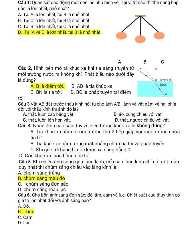 trên giá đỡ của một thấu kính có ghi 2,5x . Đó là