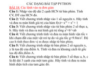 Viết chương trình python Nhập vào độ dài 2 cạnh Hình chữ nhật từ bàn ...