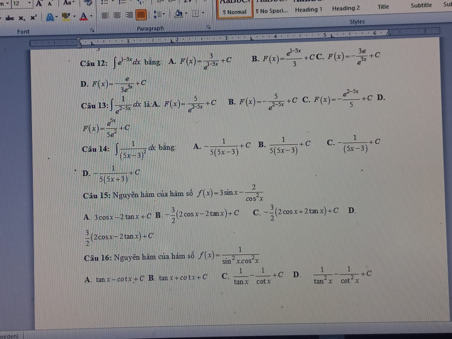 giúp em từ câu 12 đến câu 16 với ạ😭(câu hỏi dưới cmt ạ)