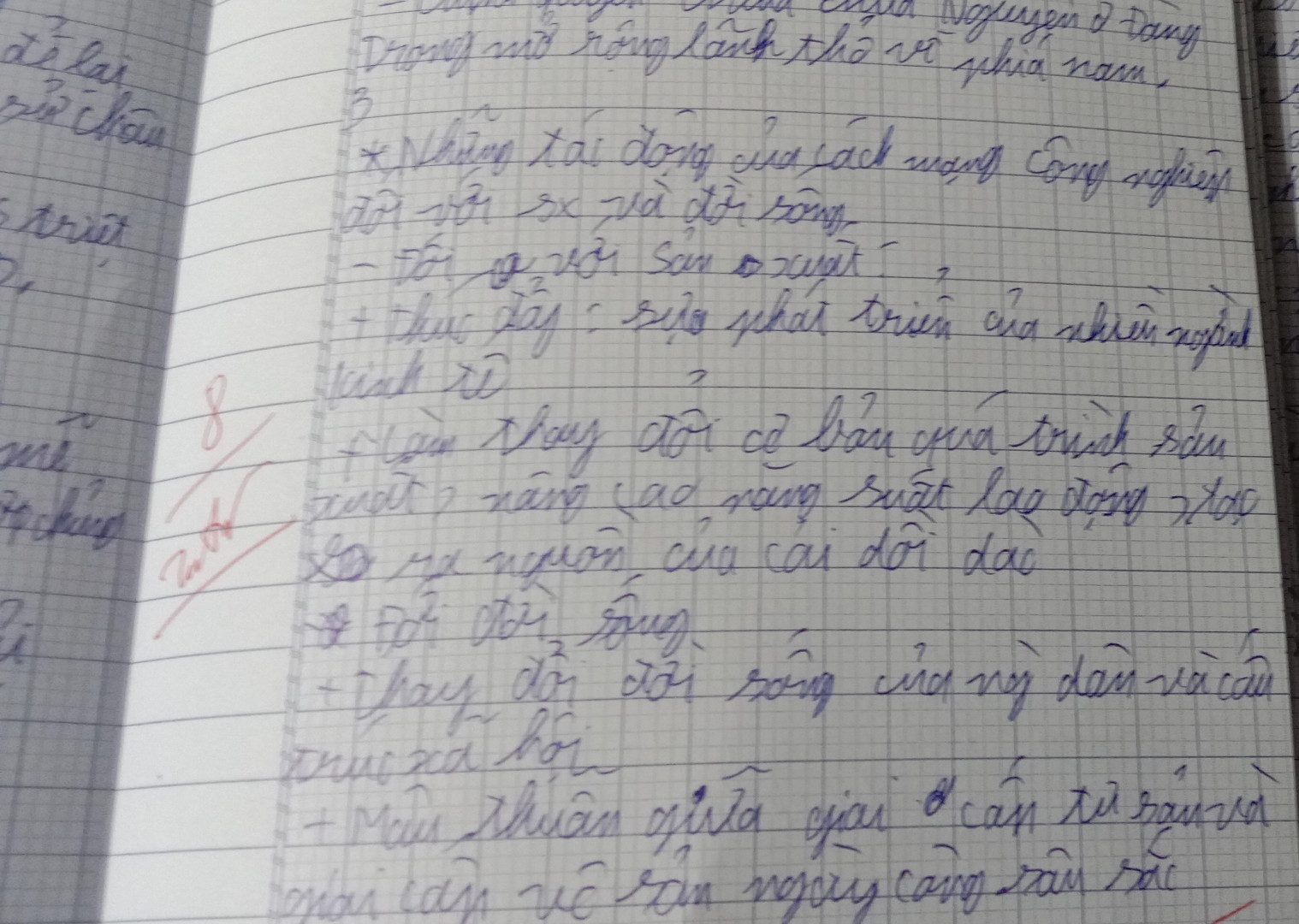 Cách mạng công nghiệp đã tác động như thế nào đấy là hoạt động sản xuất v