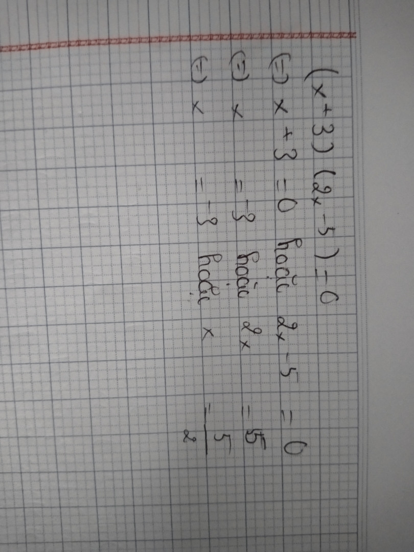 (x+3)(2x-5)=0