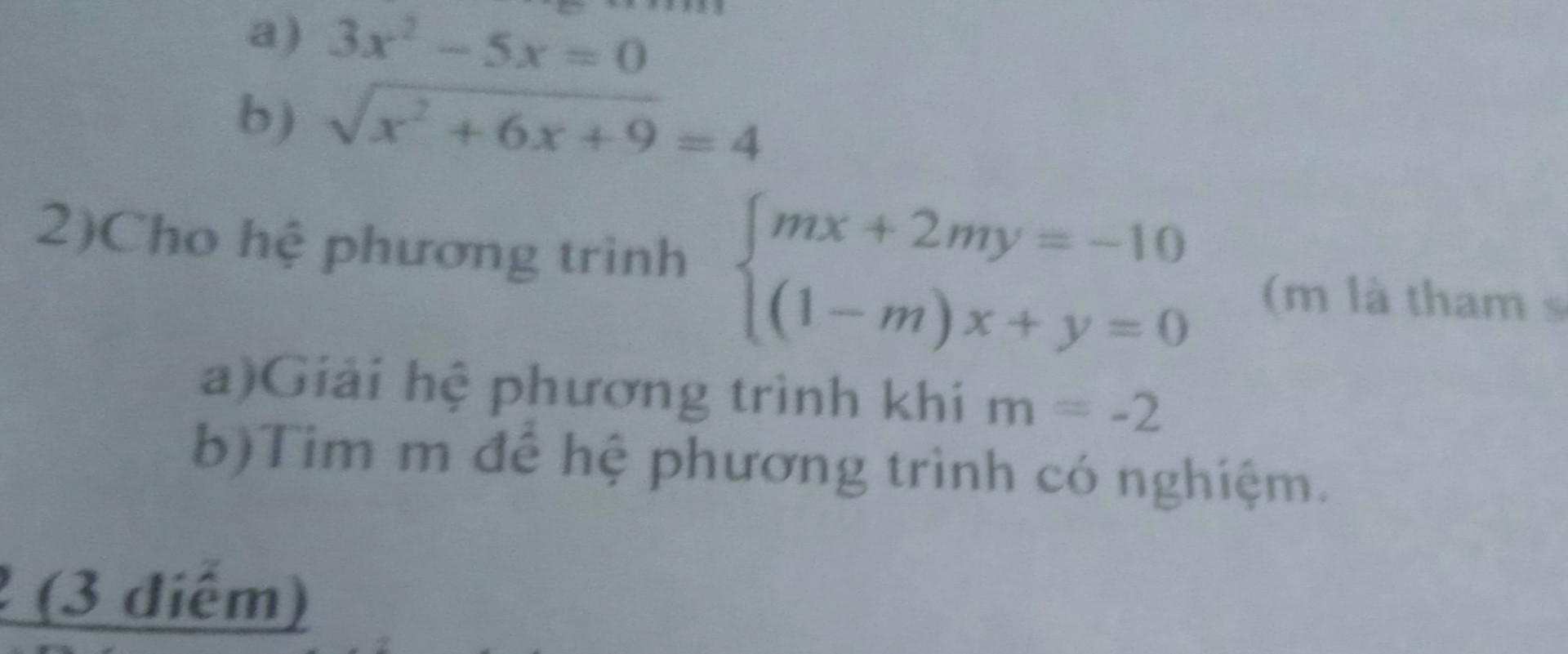 Hai đội công nhân cùng làm 1 quãng đường. Nếu hai đội cùng làm thì trong 12 ngày xong việc. Nếu mỗi đội làm riêng thì đội I hoàn thành công việc nhanh hợ đội II là 10 ngày. Hỏi nếu làm riêng thì mỗi đội phải làm bao nhiêu ngày thì xong việc?