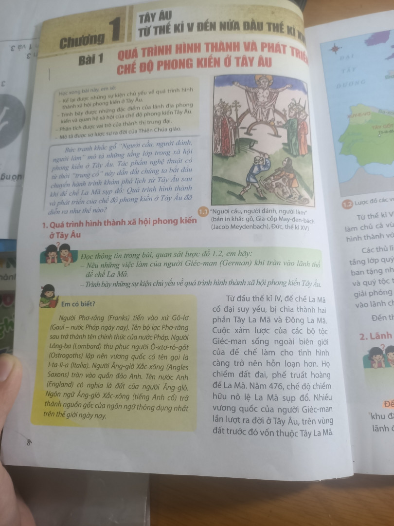 Nêu những việc làm của người giécman khi tràn vào lãnh thổ đế chế la mã