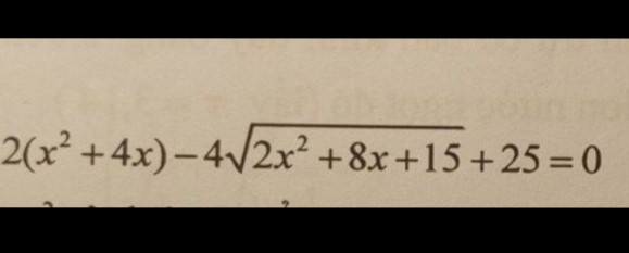giải pt: 2x2+4x-42x2+8x+15+25=0