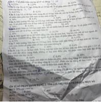 Lớp 5A có 40 hs,trong đó có 24 hs nữ,còn lại là hs nam.Như vậy tỉ số phần trăn giữa hs nam và hs cả lớp là:
Chỉ cần phép tính
Hs=Học sinh nhé
