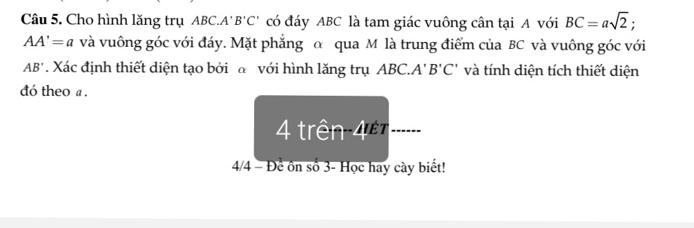 Cho hinh chop SABCD.có SA =SB=Sc=Sd .đáy là hinh thoi tâm O.Chứng minh SO vuông góc (ABCD)
BD vuông góc (SAC)