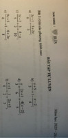 3x-1/6 = 3+2x/3