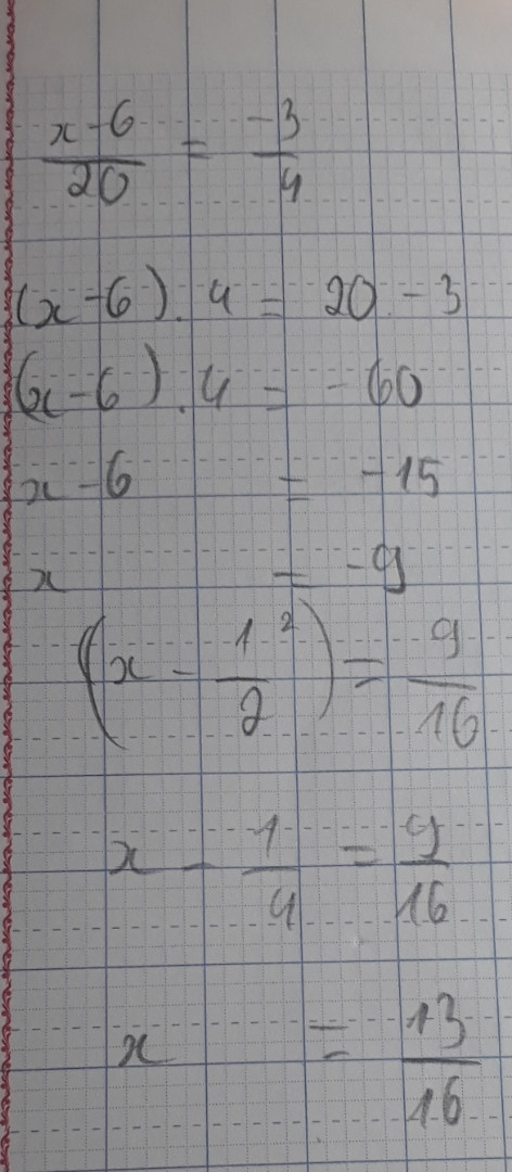 a)x-620=-34b) (x- 122)=916