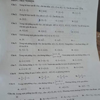 Trong hê true toa do Oxy, cho hai diêm A(2;-2) va B(1;-3). Toa do cia vecto AB lA