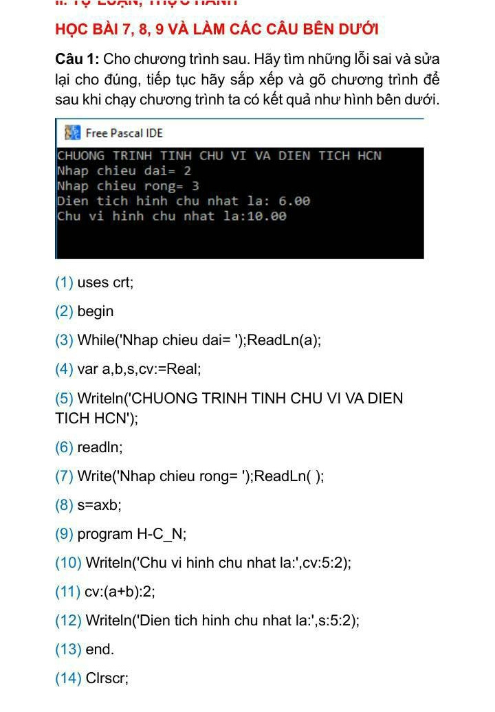 Em hãy viết chương trình nhập vào 1 dãy số và tính tổng các số chẵn và in ra màn hình
