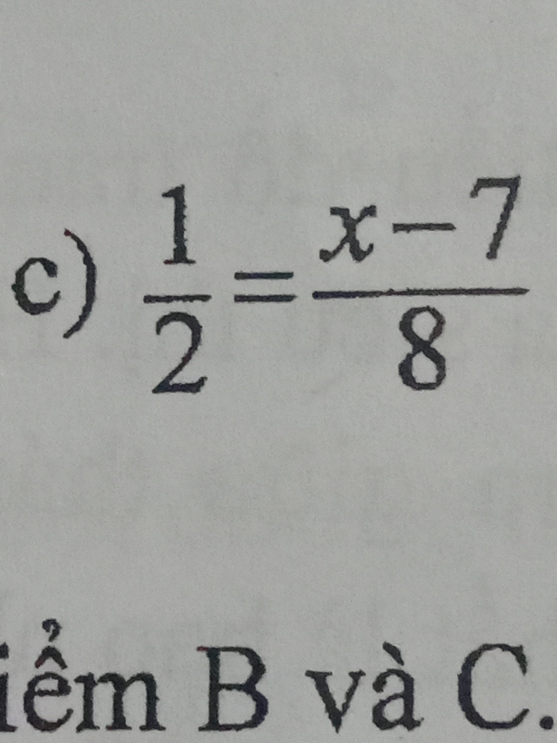 1/2=x-7/8