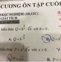 b mũ 5 phần 3 chia 3 căn b với b lớn hơn 0