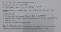 Giải hộ mk với h/ả mk gửi ở trong bluận mong mn giúp đỡ !Cho tam giác ABC có gó